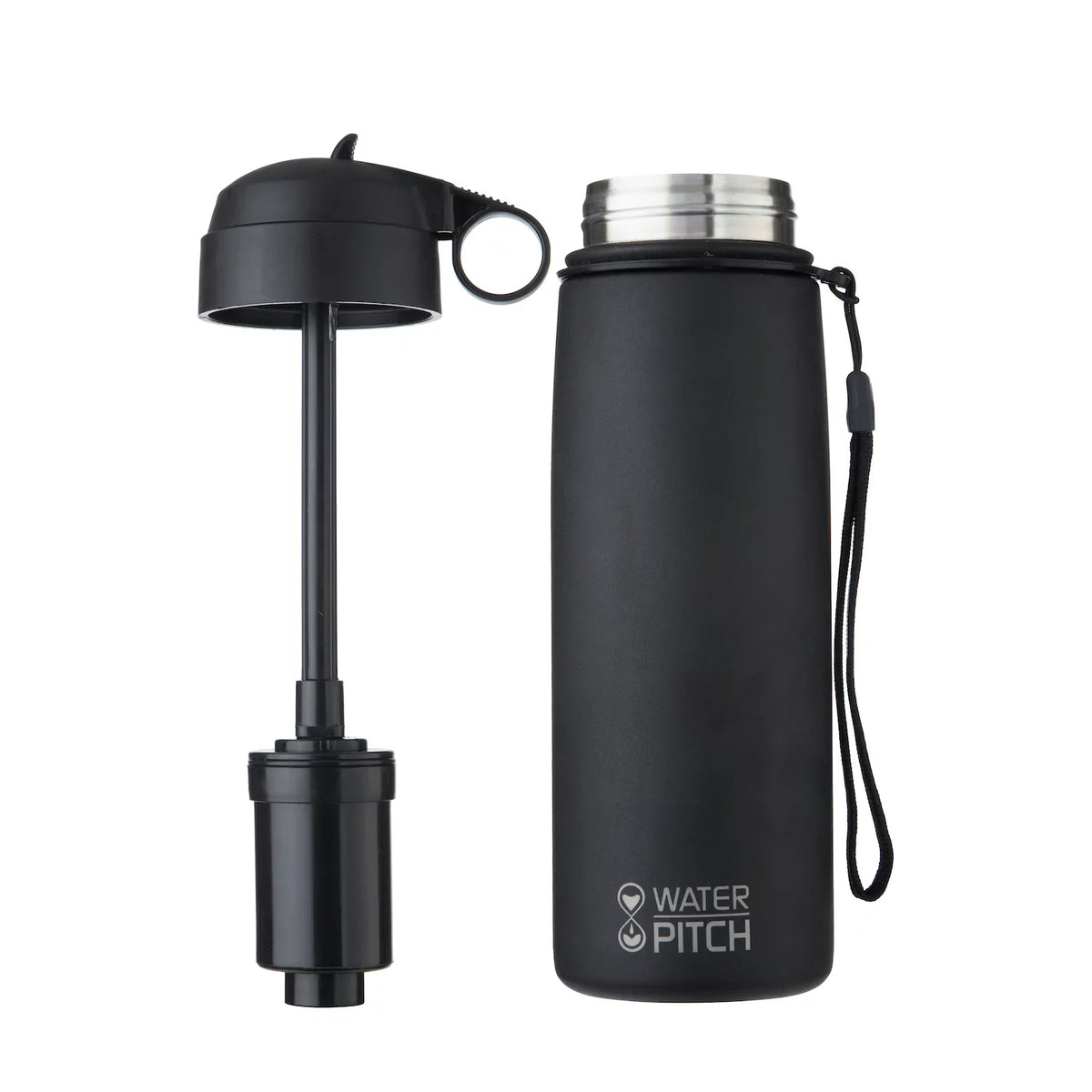 Seychelle Dark Thermal Insulated 26oz PH Plus Water Filter Bottle
