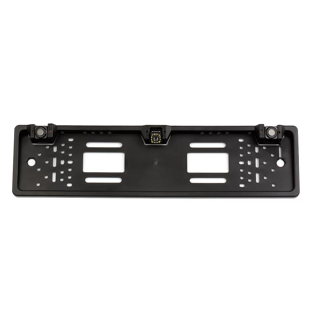 Docooler European License Plate Frame Backup Camera 12 LED Rear View Camera with Reversing System Parking Sensor