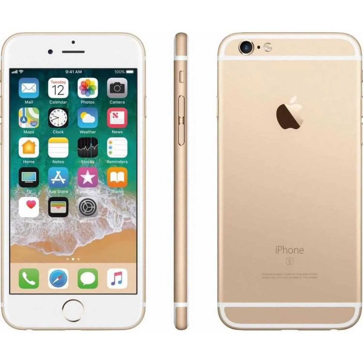 Restored iPhone 6s A1633 (Fully Unlocked) 32GB Gold (Refurbished)