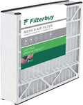 Filterbuy 20x25x5 MERV 8 Pleated HVAC AC Furnace Air Filters for Trion Air Bear, Generalaire, Skuttle, and Ultravation (1-Pack)