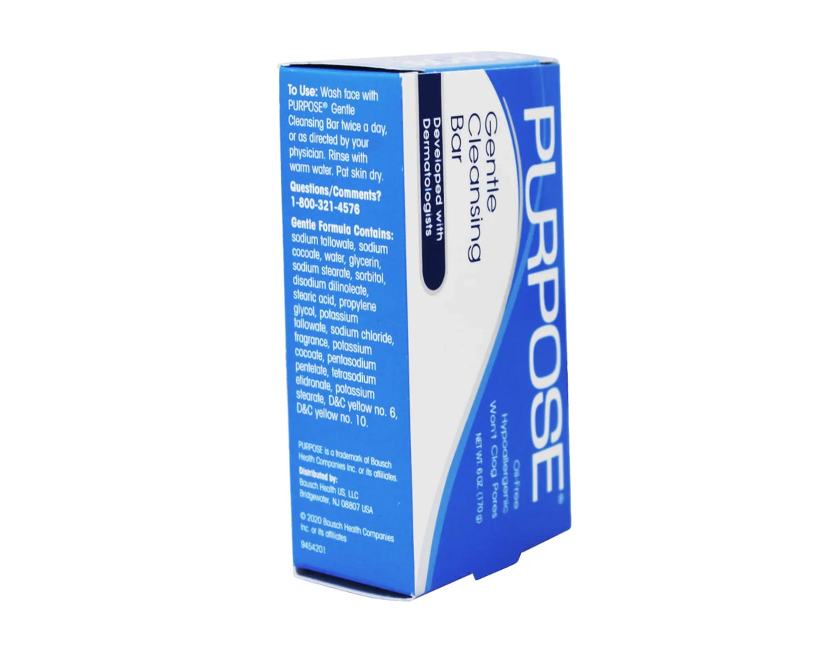Purpose Gentle Cleansing Bar Soap, Oil Free And Hypoallergenic - 6 Oz, - 6 Pack