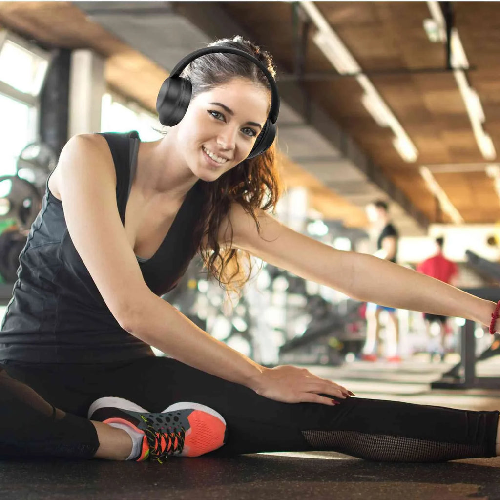 UrbanX Perfect Comfort 955 II Overhead Wireless Bluetooth Headphones For Gear S3 classic LTE Noise-Cancelling, with – Jet
