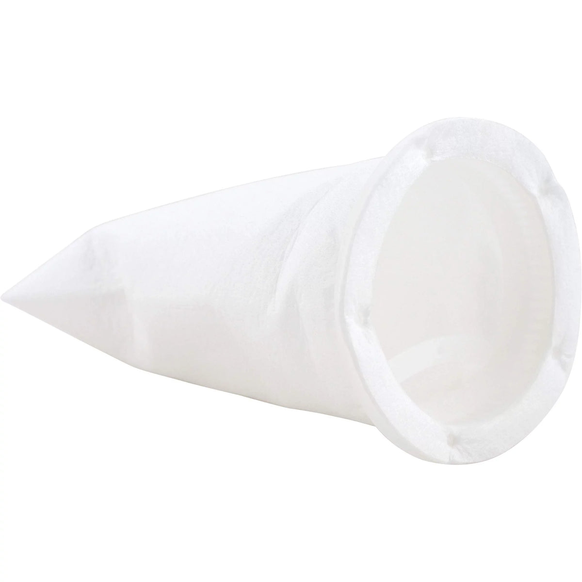 SpiroPure SP-BP-410-25 25 Micron #3 (10”) Glazed Polypropylene Felt Liquid Bag Filter BP-410-25 155389-03 (Case of 40)