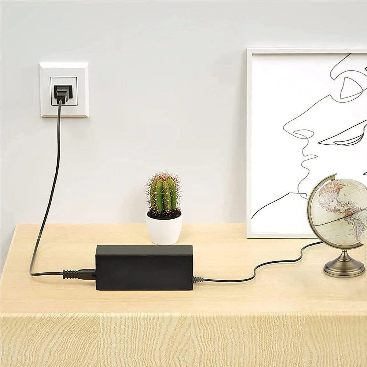 Nuxkst 90W 19.5V x 4.62A Replacement AC Adapter for Model Numbers: Latitude E6320n, Latitude E6330, Latitude E6400 ATG, Latitude E6400 XFR, Latitude E6400, Latitud