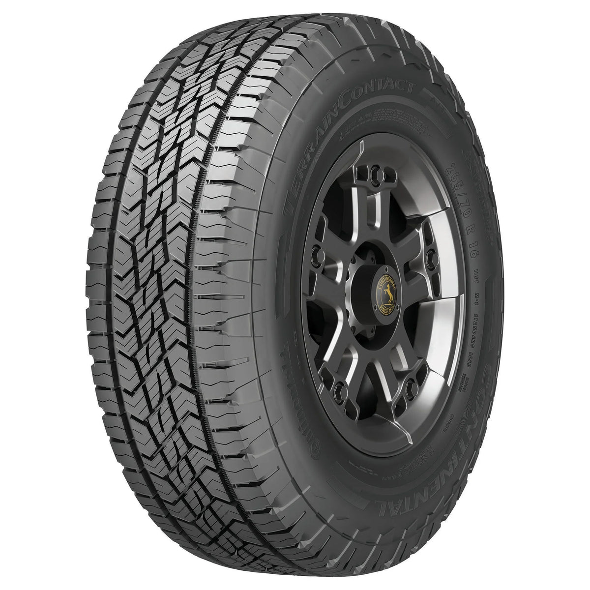 Continental TerrainContact A/T All Terrain LT265/60R20 121/118S E Light Truck Tire