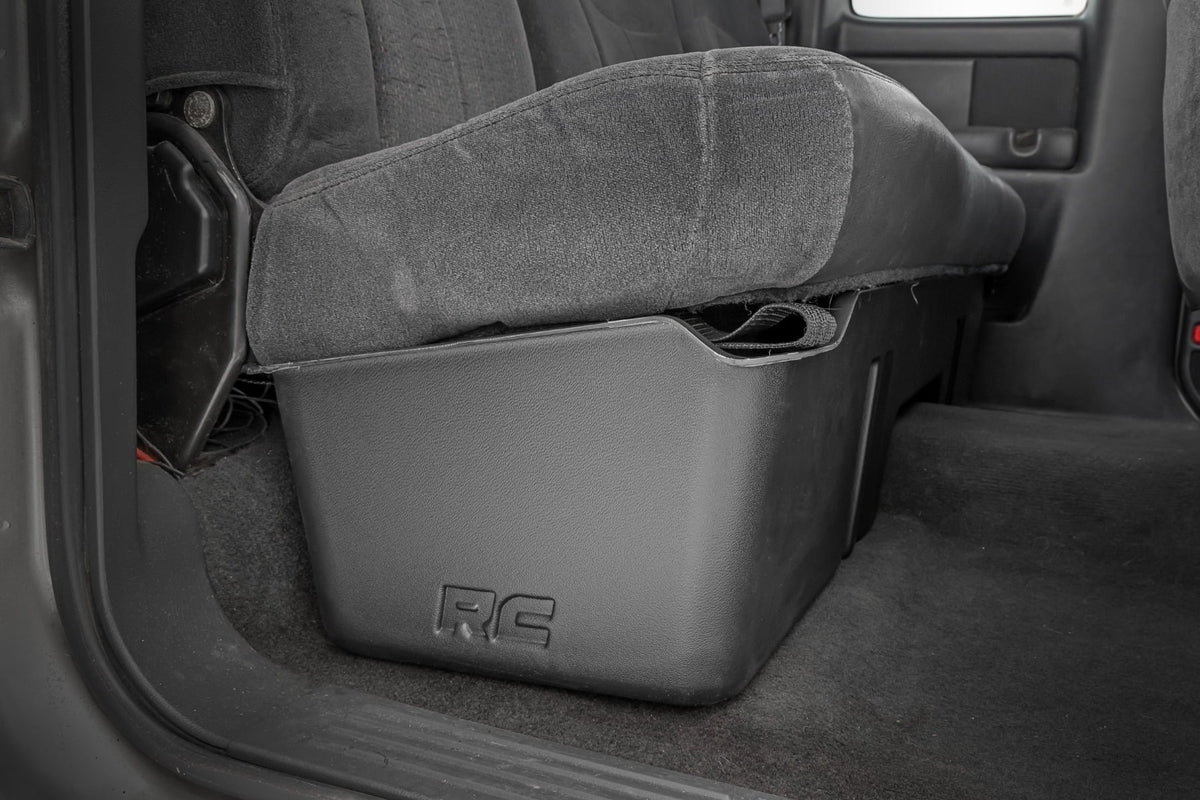 Rough Country Under Seat Storage for 99-06 Chevy/GMC 1500/2500/3500 - RC09021