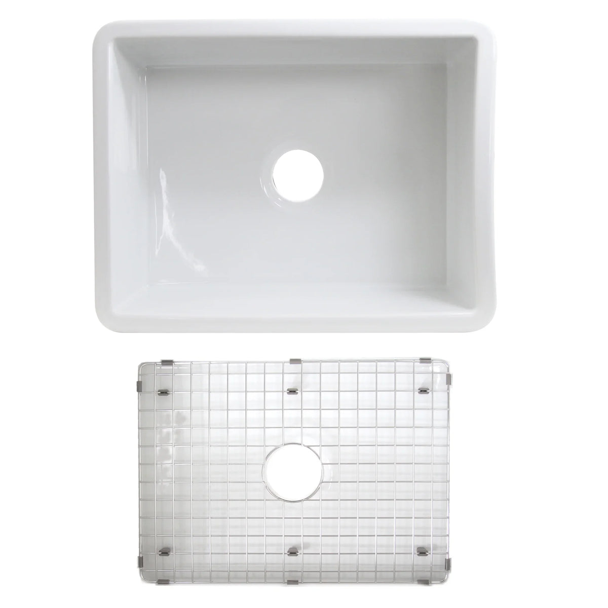 Higoint Collection Dualmount Fireclay Kitchen Sink