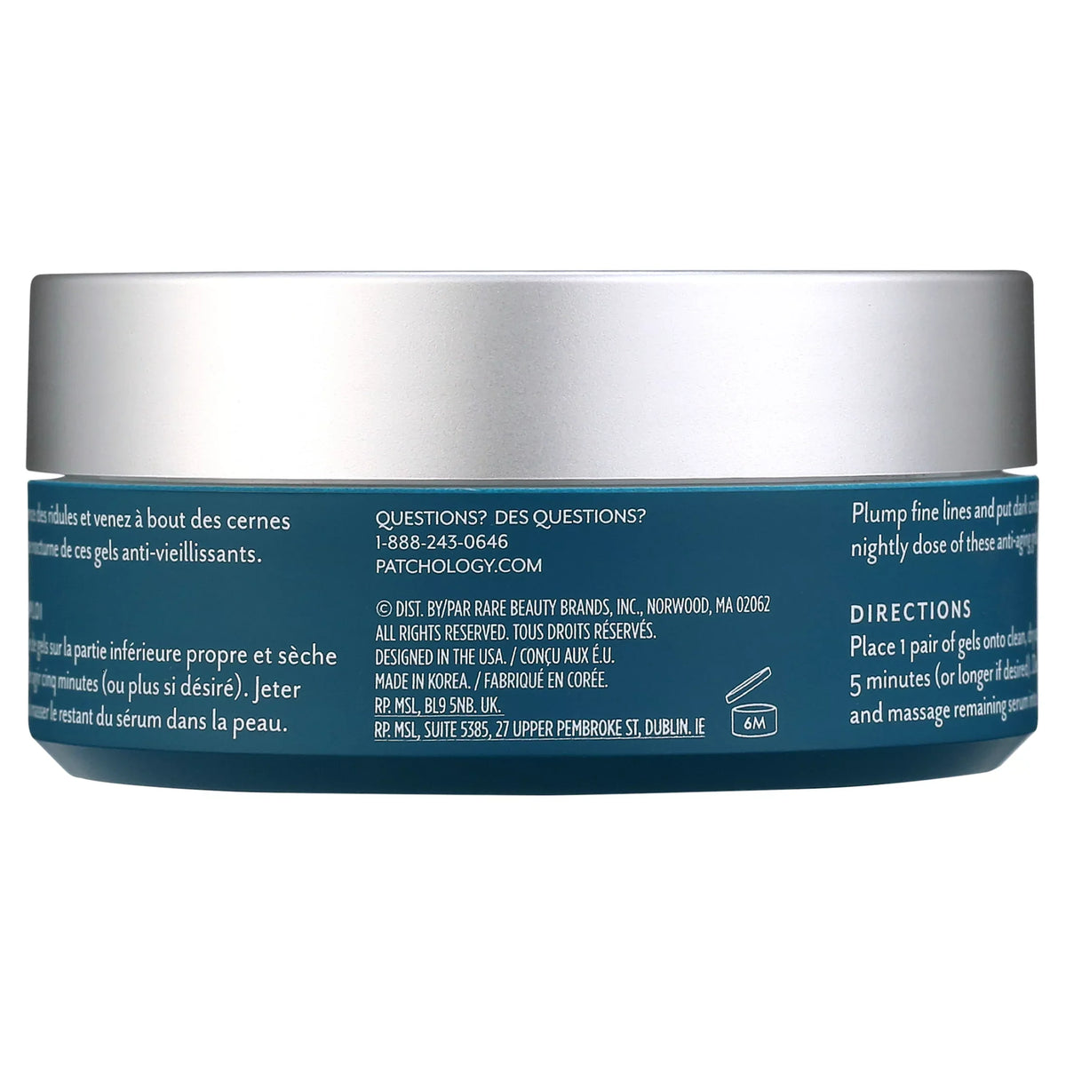 Patchology Flasatch Restoring Night Under Eye Gels Eye Masks, 30 Count