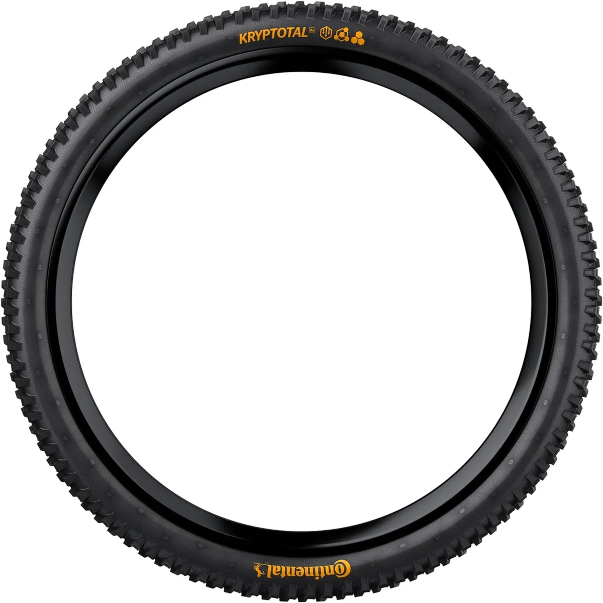Kryptotal Rear Mountain Bike Tire - Tubeless, Folding, Ebony Soft, Downhill Casing, E25, 27.5" X 2.4 Or 29" X 2.4