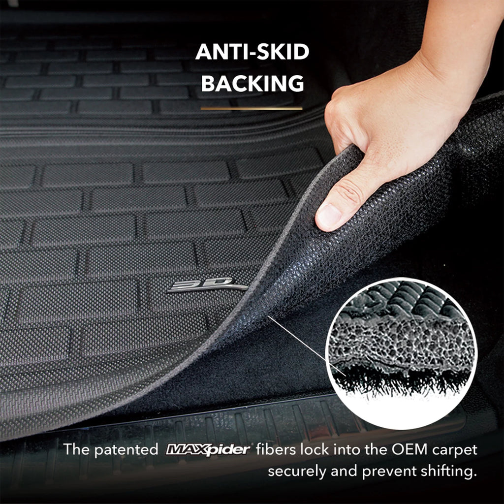 3D MAXpider KAGU Cargo Liner Dark compatible with MAZDA CX-5 2013-2016 - Cargo Liner