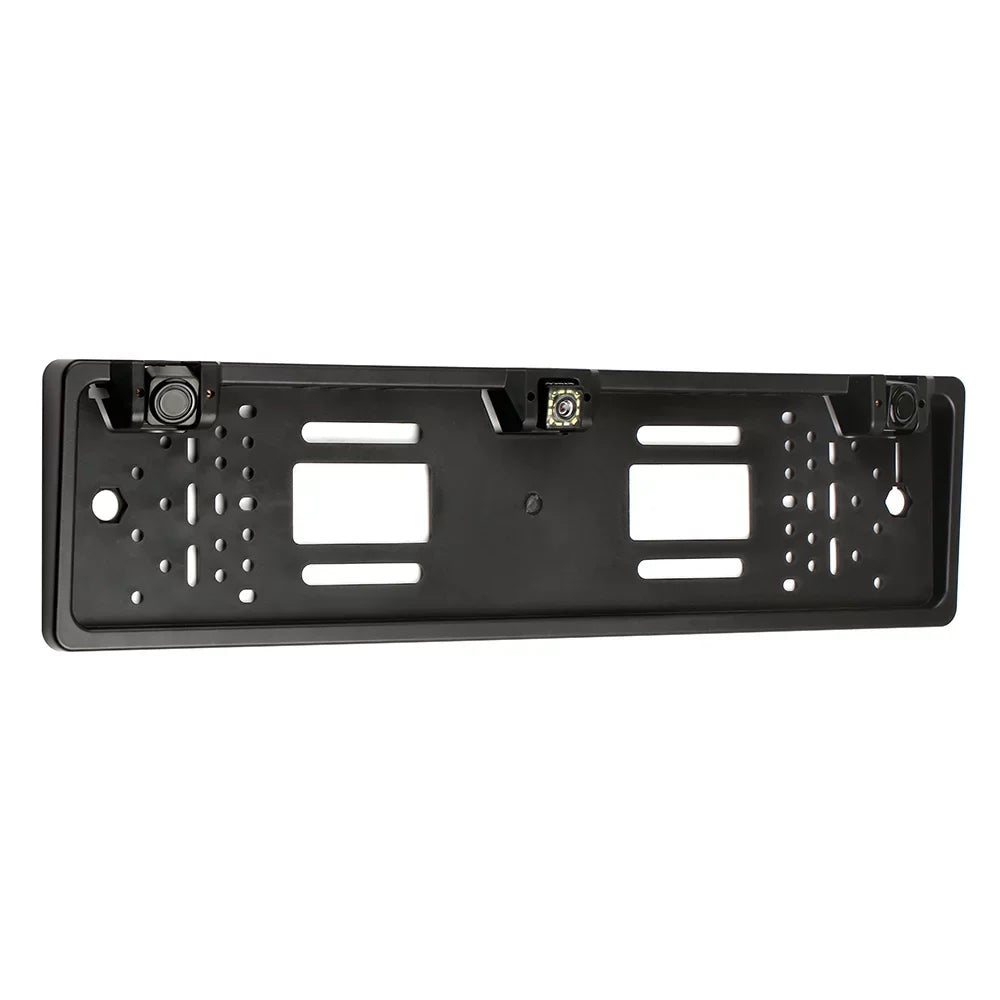 Docooler European License Plate Frame Backup Camera 12 LED Rear View Camera with Reversing System Parking Sensor