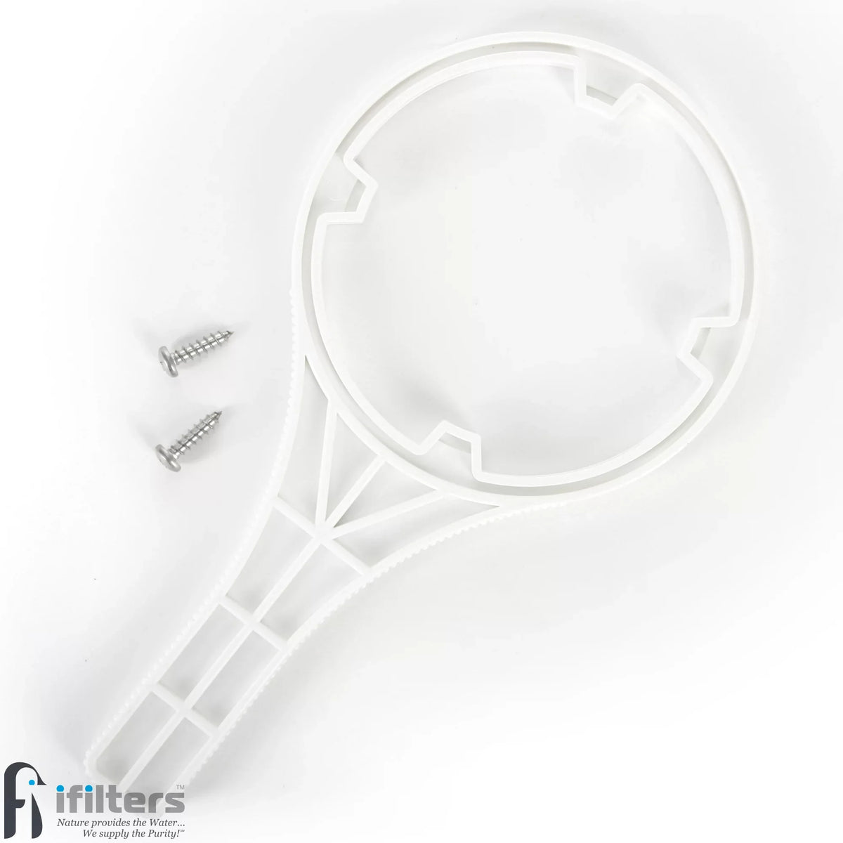 iFilters Whole House Sediment, Rust & CTO Filter Clear Housing w/ AP117 Comparable Filter Cartridge Included, 3/4" Ports
