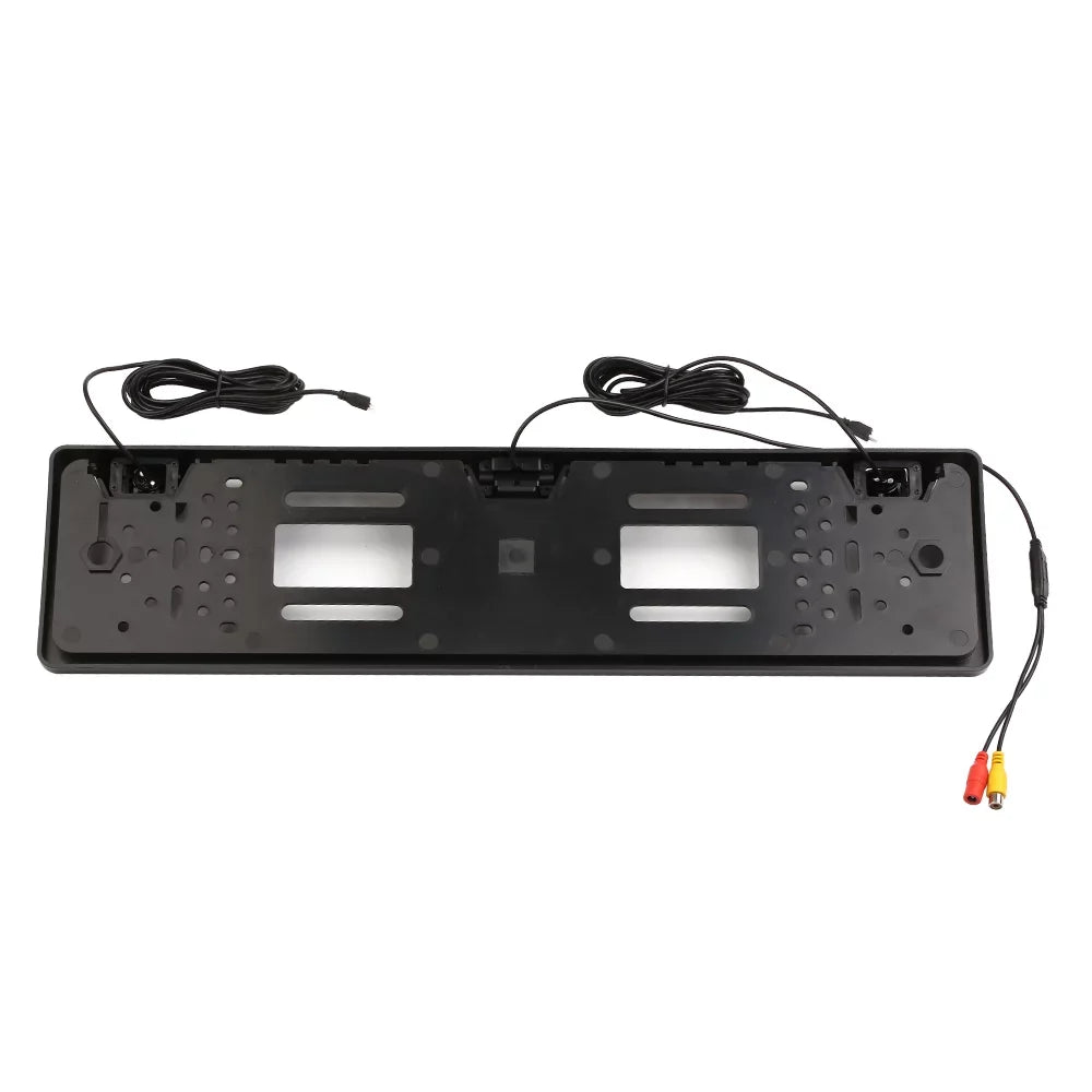 Docooler European License Plate Frame Backup Camera 12 LED Rear View Camera with Reversing System Parking Sensor