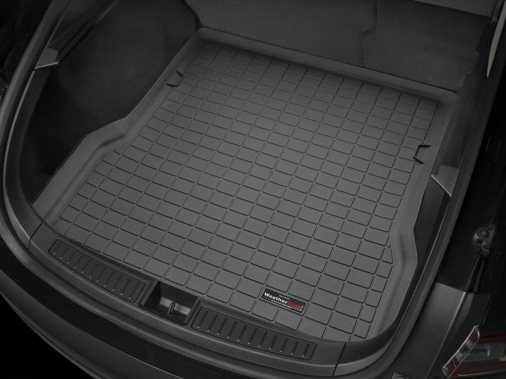 WeatherTech Cargo Trunk Liner with Bumper Protector compatible with 2011-2017 Honda Odyssey - Behind 3rd Row Seating With Bumper Protector, Grey