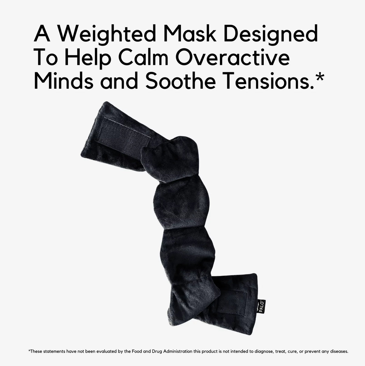 Heavy Mass Eye Face Mask Deep Pressure Stimulation to Help with Pain Relief, Puffy Eyes, Migraine and Prepare for Sleep Blocks Light BPA Bead Filled and Lavender Dark