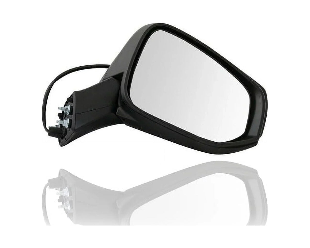 Door Mirror - Compatible/Replacement for '19-21 RAV4/Hybrid LE/North American Built - Non-Heated, Without Signal & Puddle Lamp & Blind Spot & Camera - Textured - Pair Set 879100R261, 879400R261