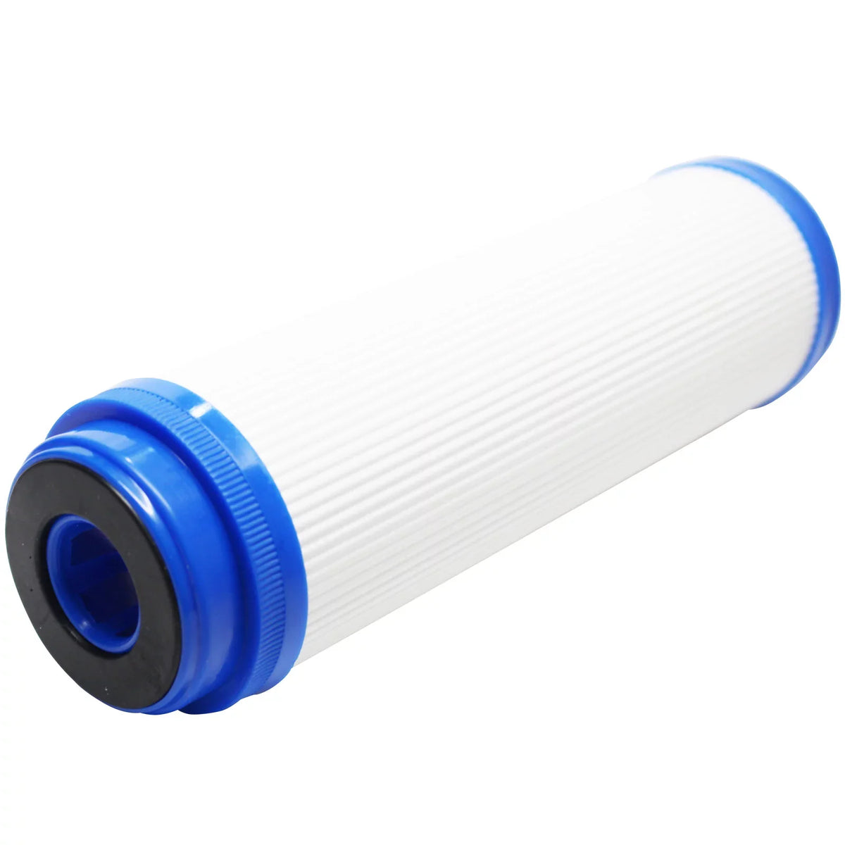 12-Pack Replacement for AquaFX Ballyhoo-C-DI-DI Granular Activated Carbon Filter - Universal 10-inch Cartridge for AquaFX Ballyhoo Zero Waste Water System - Denali Pure Brand