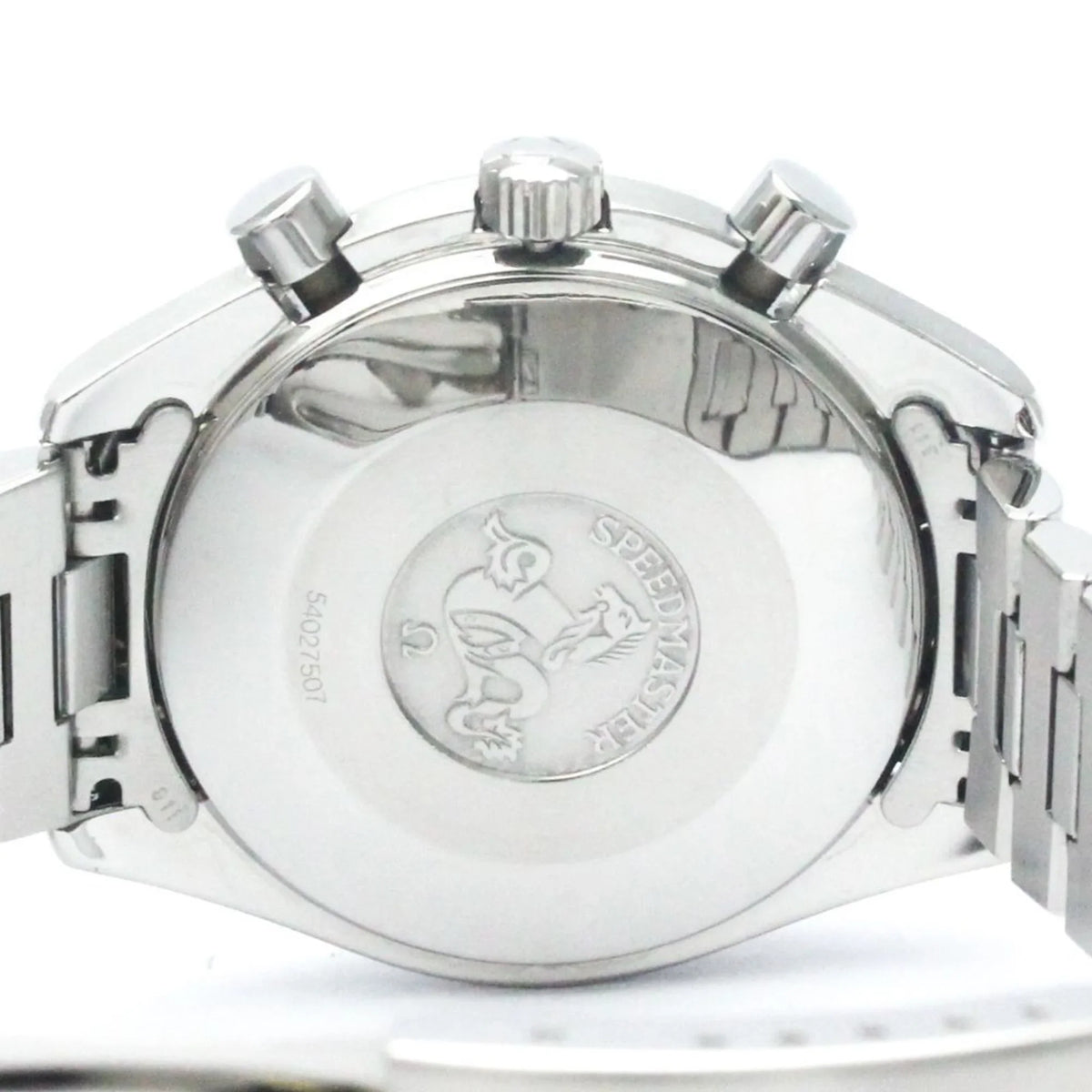 Pre-Owned Polished OMEGA Speedmaster Automatic Steel Mens Watch 3510.50 BF567907 (Good)