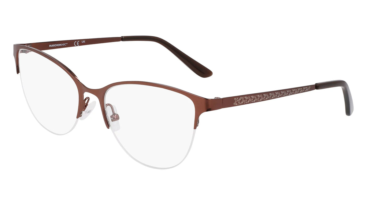 Eyeglasses MARCHON M- 4022 200 Shiny Brown