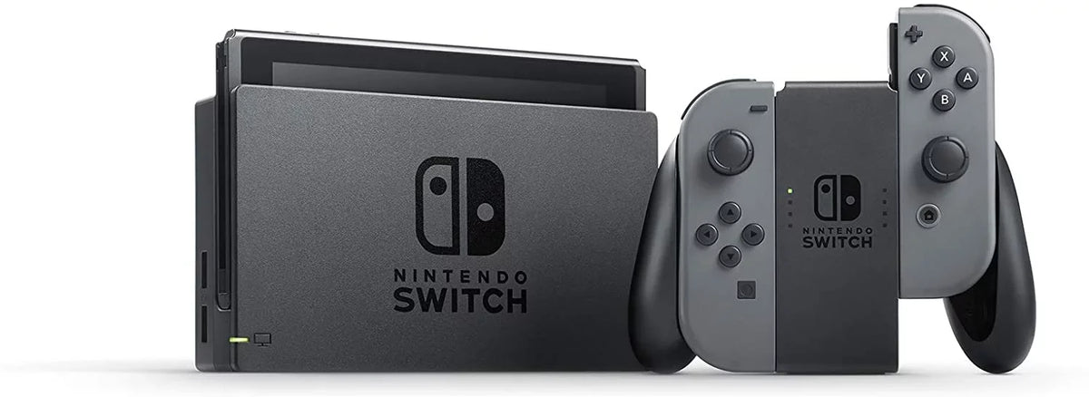 Nintendo Switch 32GB Gray Joy-Con with UpSwitch ORION 11.6 inch Gaming Monitor Bundle