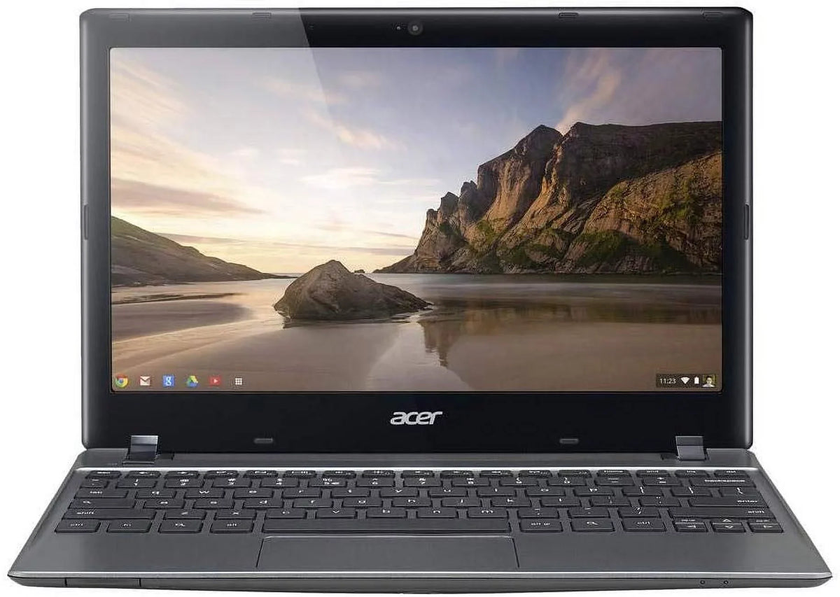 Restored Acer chromebook C720-2802 Laptop Computer, 1.40 GHz Celeron, 2GB DDR3 RAM, 16GB SSD Hard Drive, Chrome, 11" Screen (Refurbished)