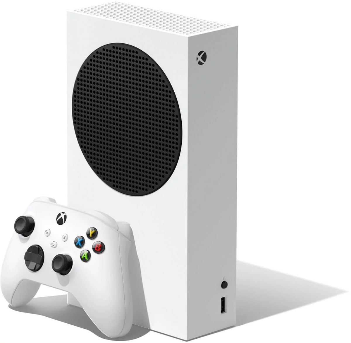 Xbox Series S 512GB Digital Console with Extra Pulse Red Controller and Microfiber Cleaning Cloth