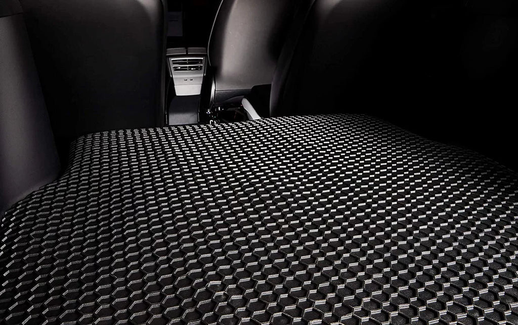 TOUGRO Cargo/Trunk Mat Accessories Compatible with Alfa Romeo Giulia - All Weather - Heavy Duty - Custom Fit - (Made in USA) - 2021