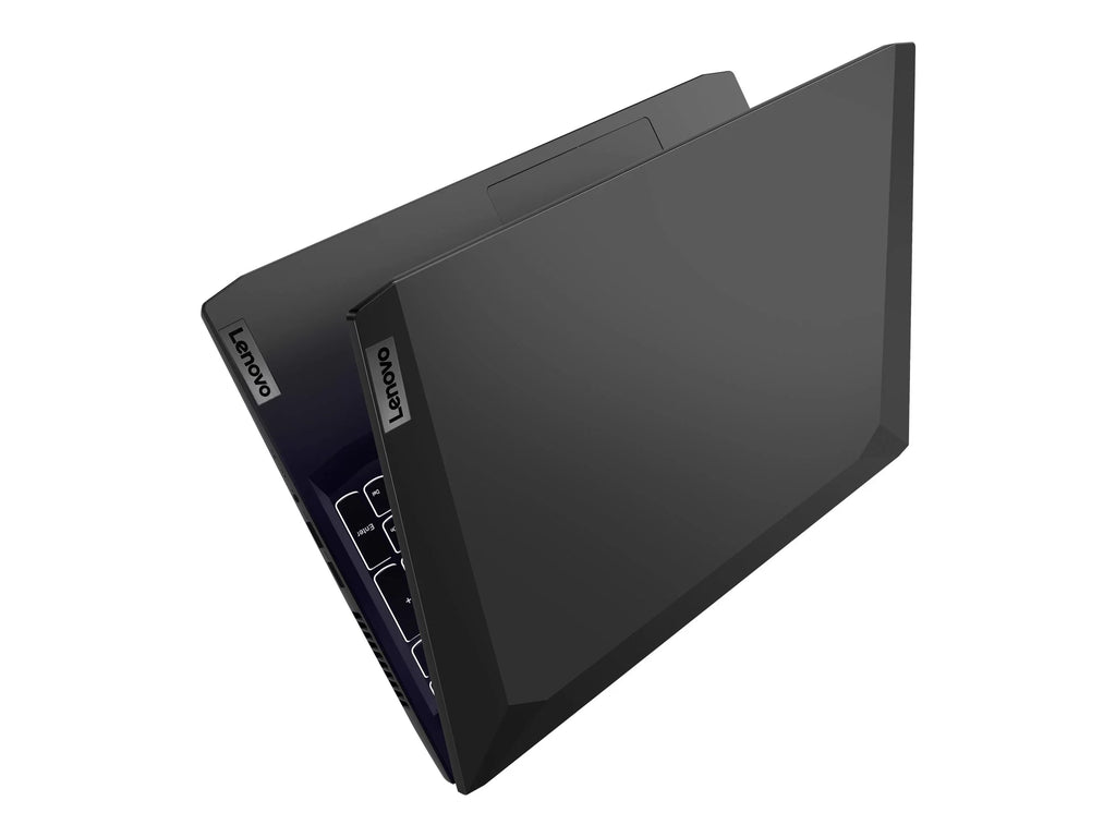 IdeaPad Gaming 3 15ACH6 82K2 - 180-degree hinge design - AMD Ryzen 5 - 5600H / up to 4.2 GHz - Win 10 Home 64-bit - GF RTX 3060 - 8 GB RAM - 512 GB SSD NVMe - 15.6" IPS 1920 x 1080 (Full HD) @ 120 Hz - 802.11a/b/g/n/ac/ax - shadow Jet - kbd