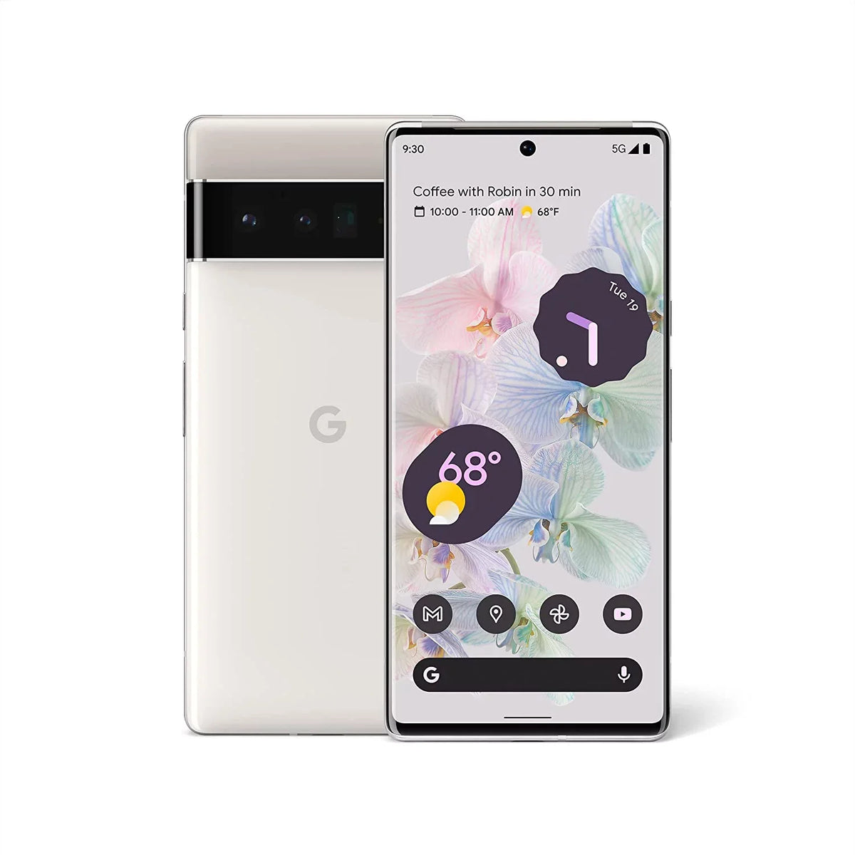 Pixel 6 Pro 128GB Verizon (Cloudy White) Cellphone- like New