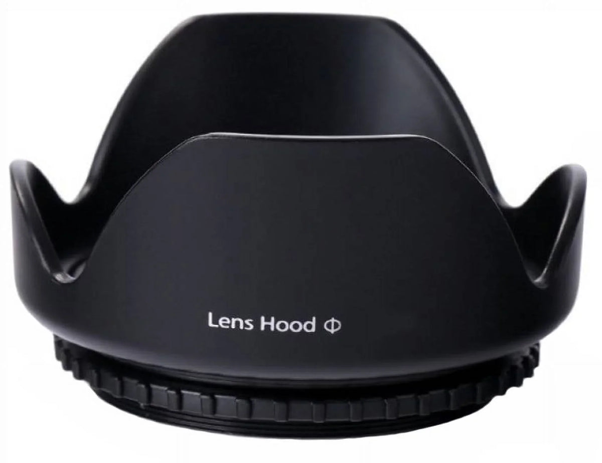 Opteka 58mm Professional 9pc Solid and Graduated Filter Accessory Bundle with 5pc Filter kit (UV-CPL-FL-ND4-10x), 4pc Macro Lens Set (+1,+2,+4,10x), Tulip & Rubber Lens hoods + Cleaning kit and More